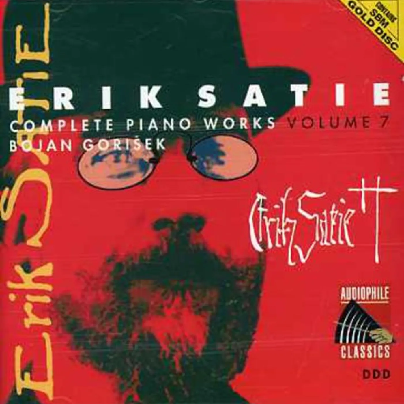 Bojan Gorisek SATIE: COMPLETE PIANO WORKS 7 CD