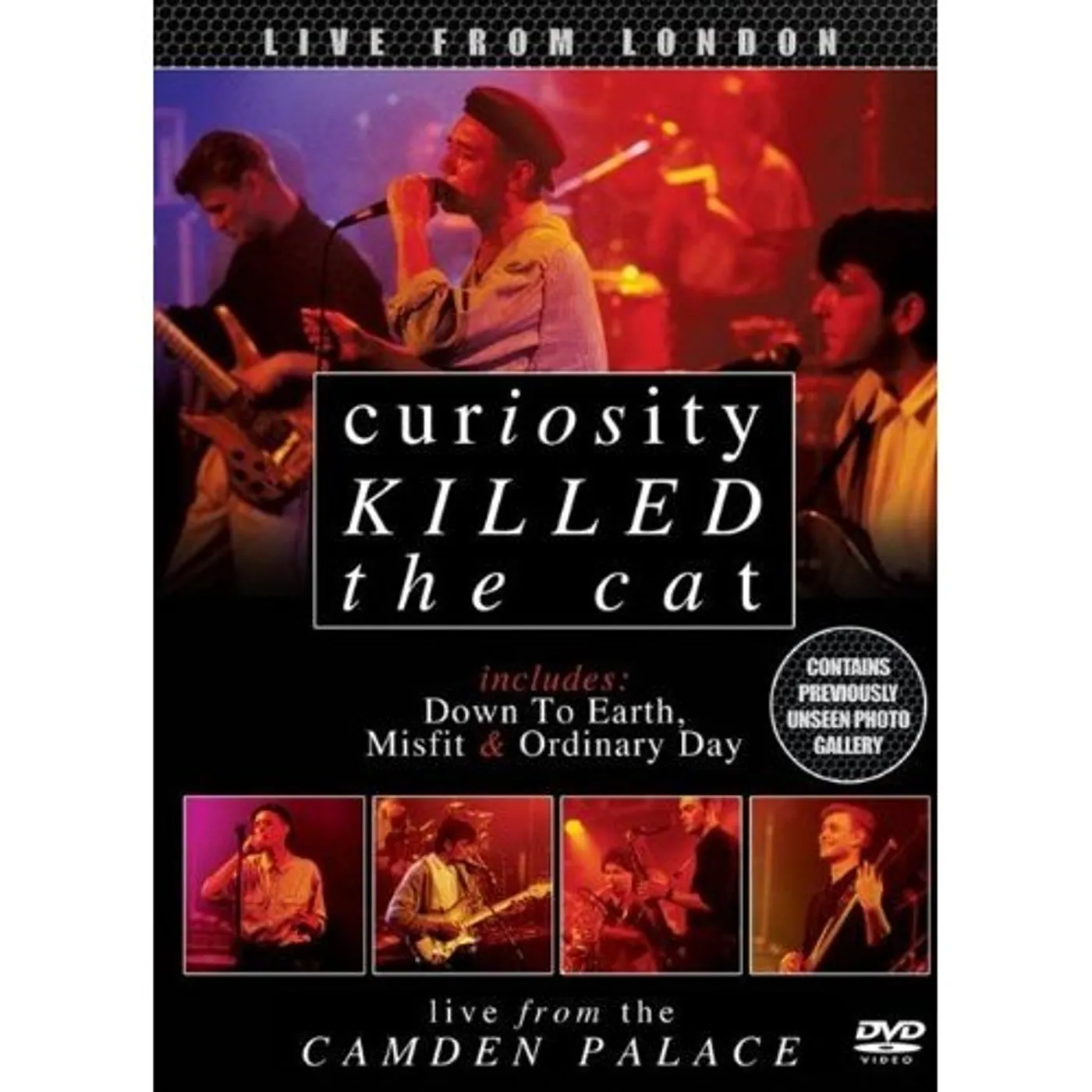 Curiosity Killed The Cat LIVE FROM THE CAMDEN PALACE DVD
