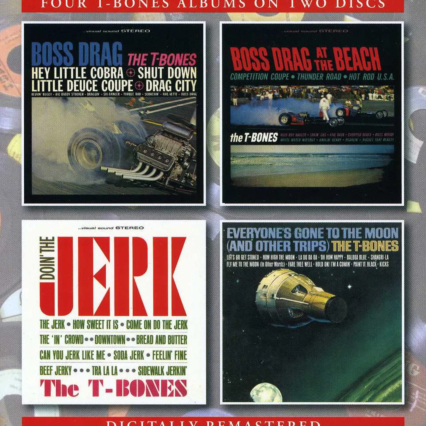T Bones BOSS DRAG / BOSS DRAG AT THE BEACH / DOIN THE JERK CD