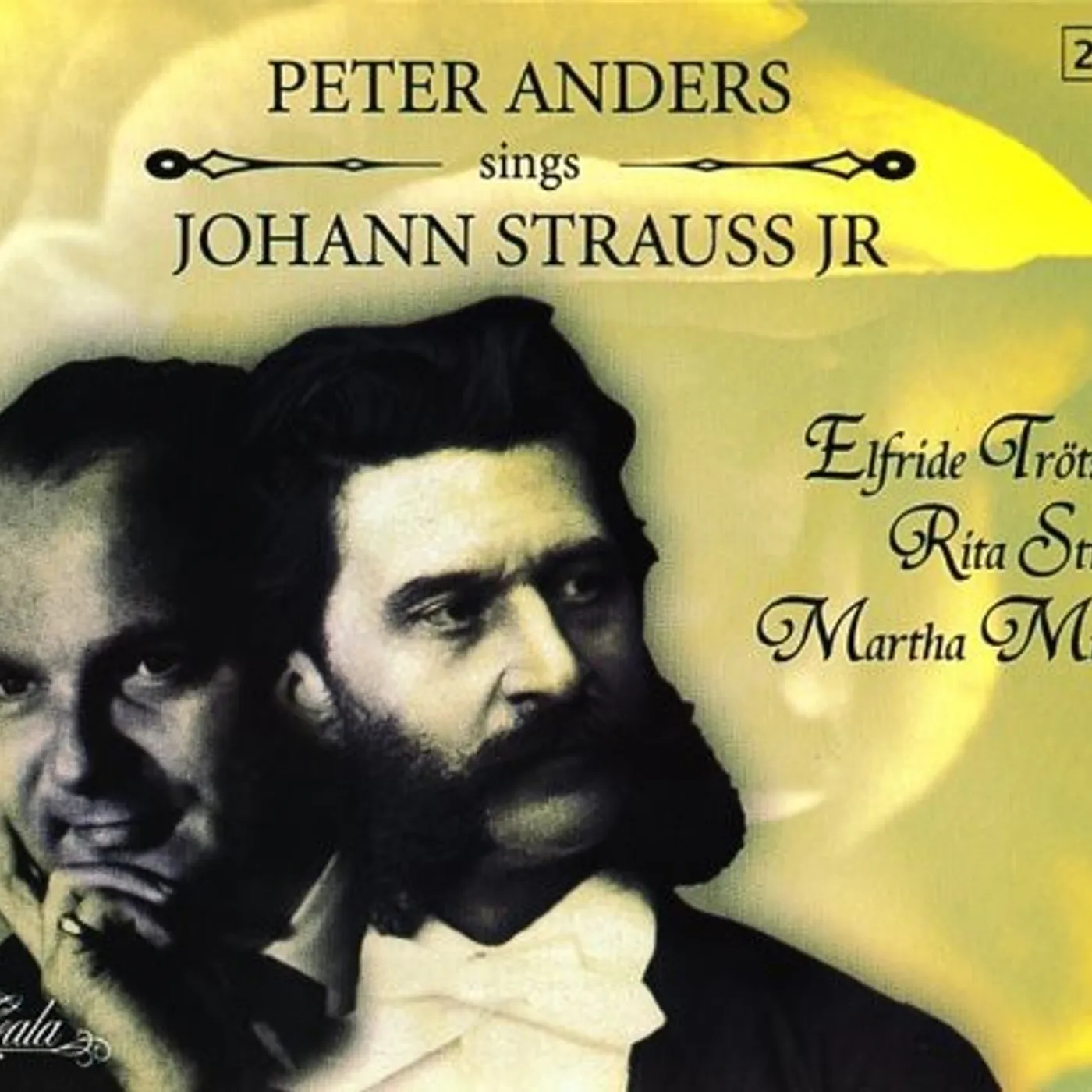 Peter Anders SINGS JOHANN STRAUSS JR CD