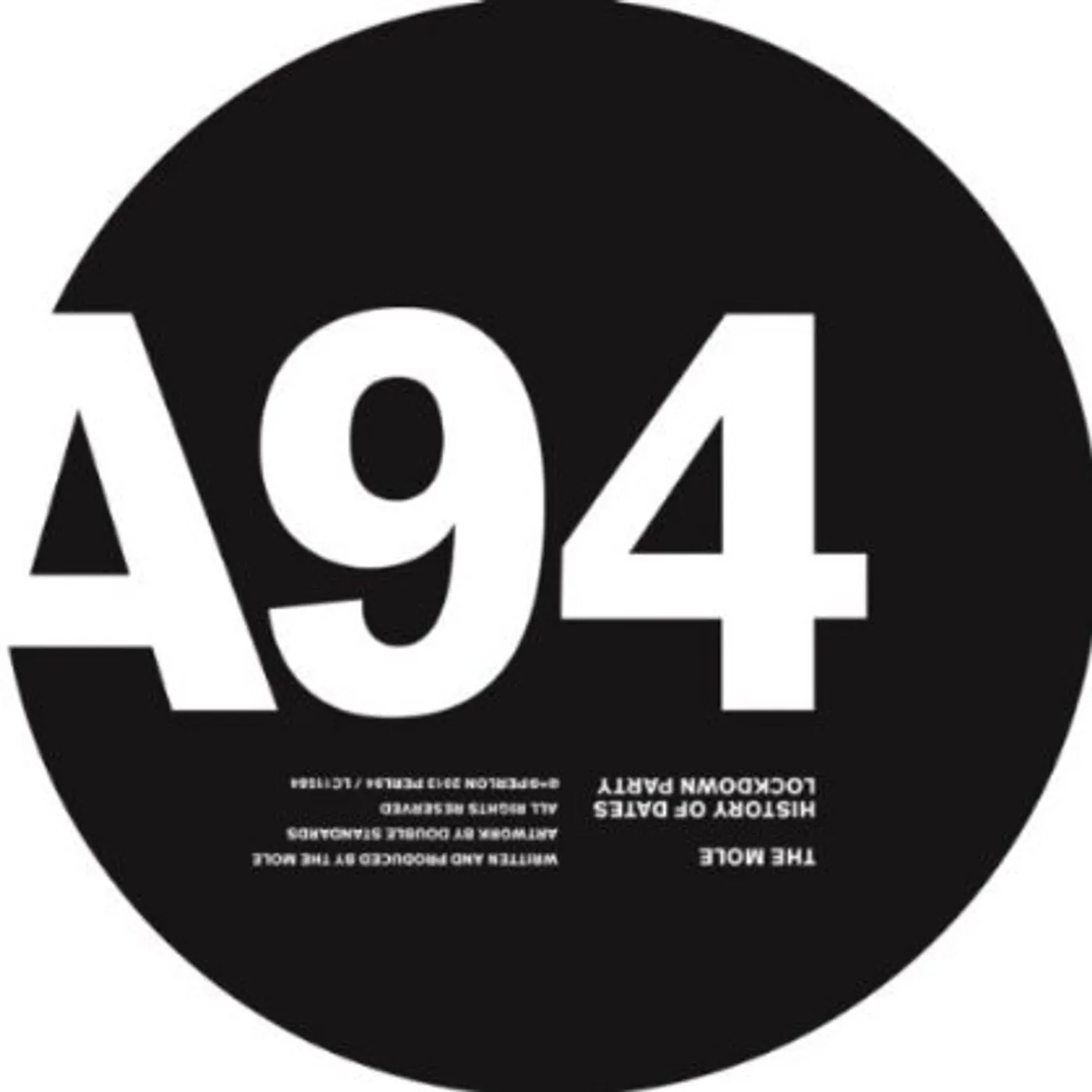 Mole HISTORY OF DATES / LOCKDOWN PARTY Vinyl Record