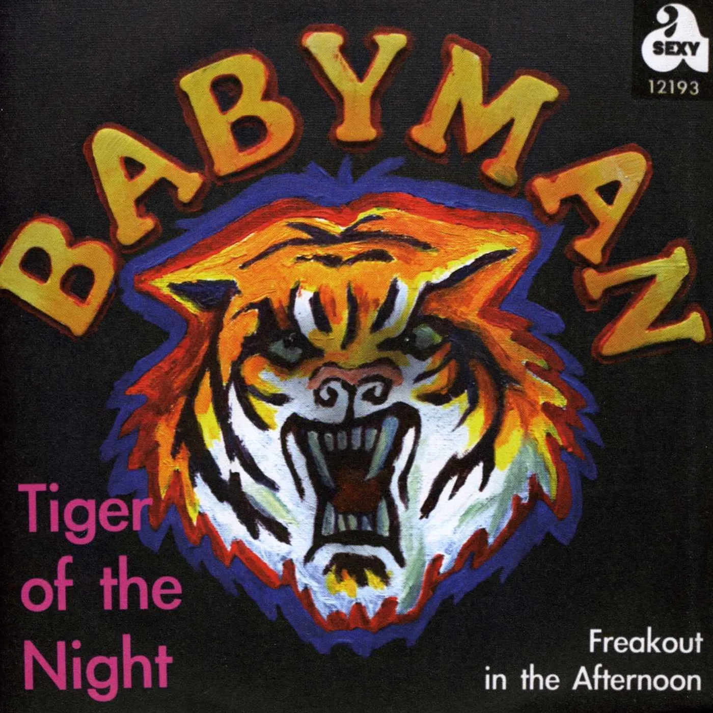 Babyman TIGER OF THE NIGHT Vinyl Record