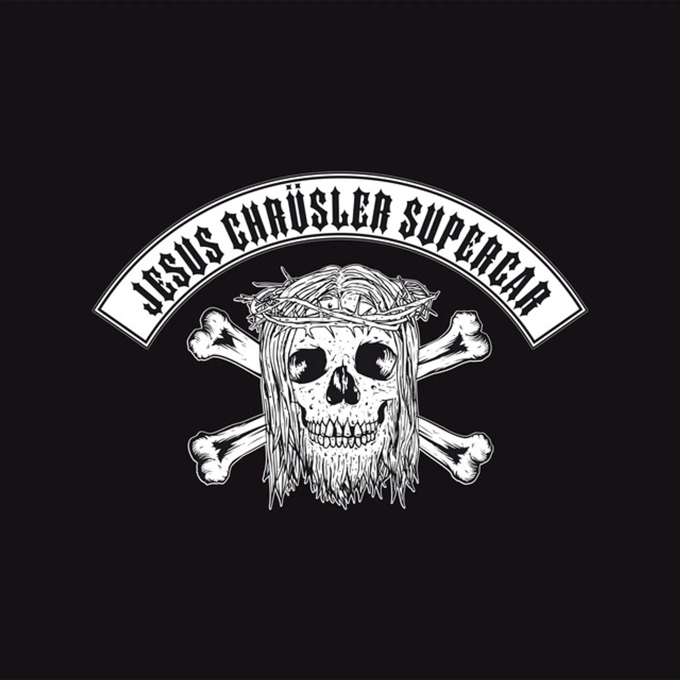 Jesus Chrüsler Supercar Among the Ruins and Desolate Lands Vinyl Record