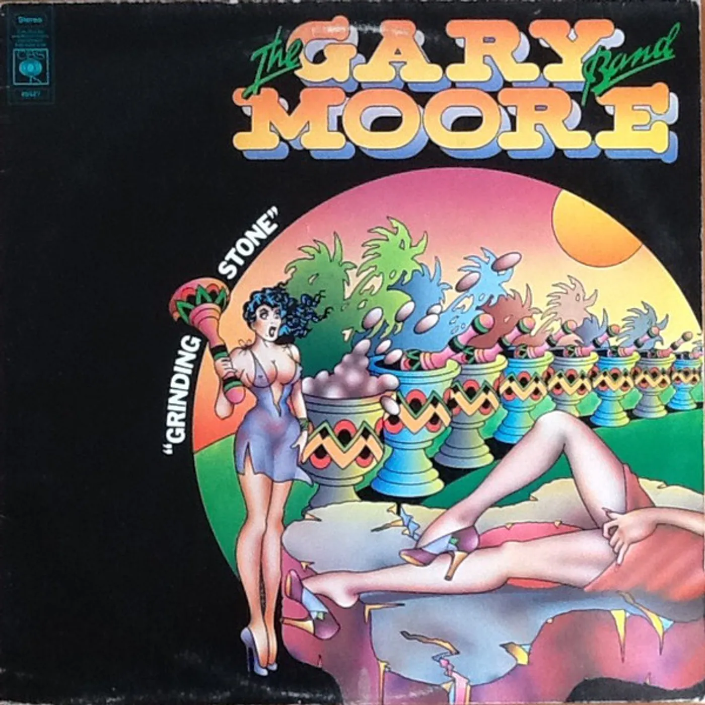 The Gary Moore Band Grinding Stone Vinyl Record