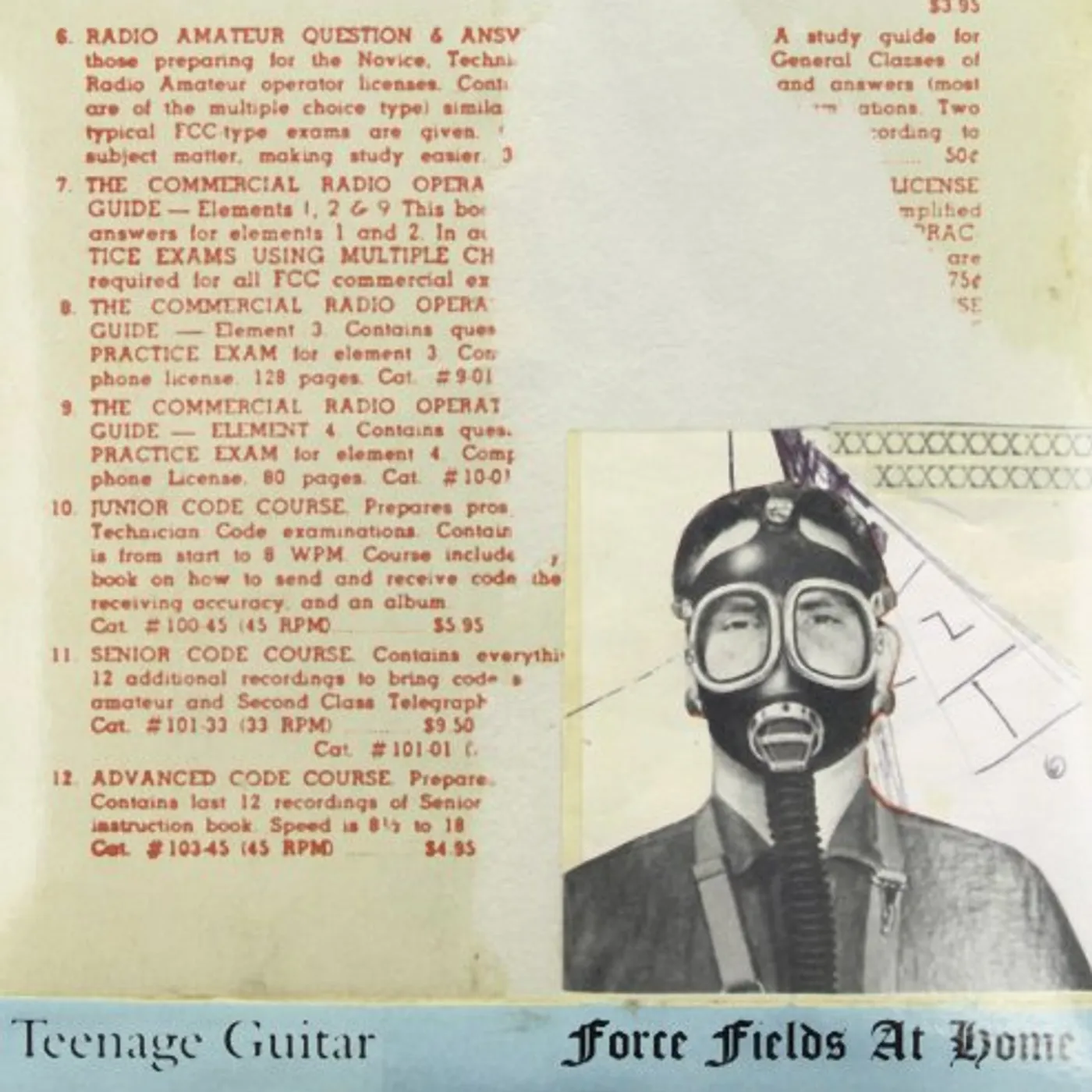 Teenage Guitar Force Fields at Home Vinyl Record