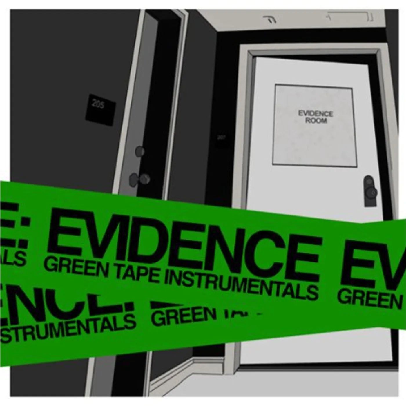 Evidence Green Tape Instrumentals Vinyl Record