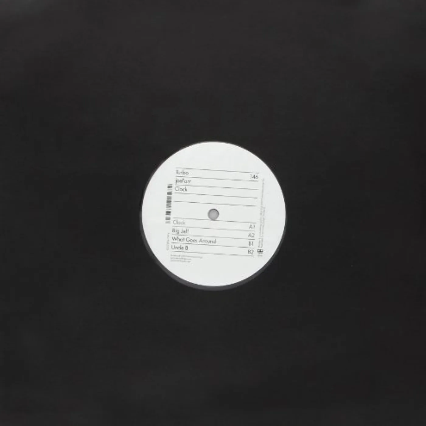 joeFarr Clock Vinyl Record