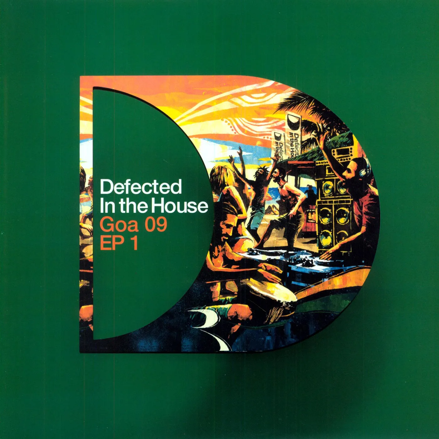 DEFECTED IN THE HOUSE: GOA 09 EP1 / VARIOUS Vinyl Record - UK Release