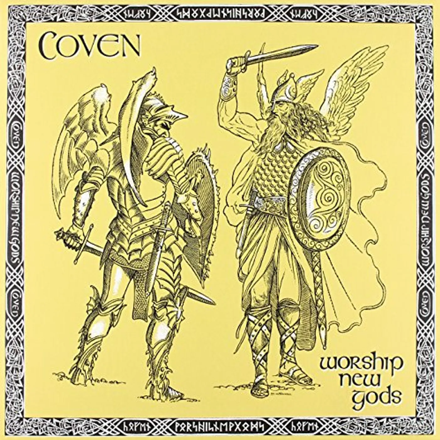 Coven WORSHIP NEW GODS Vinyl Record - Remastered