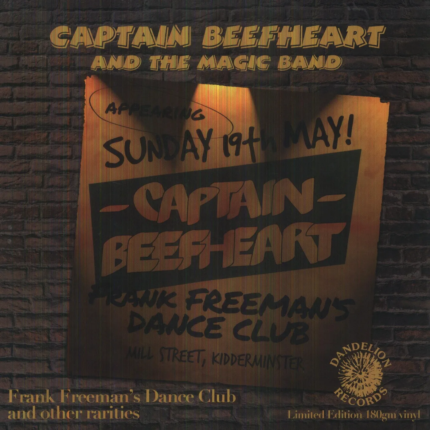 Captain Beefheart & His Magic Band FRANK FREEMAN'S DANCE CLUB Vinyl Record