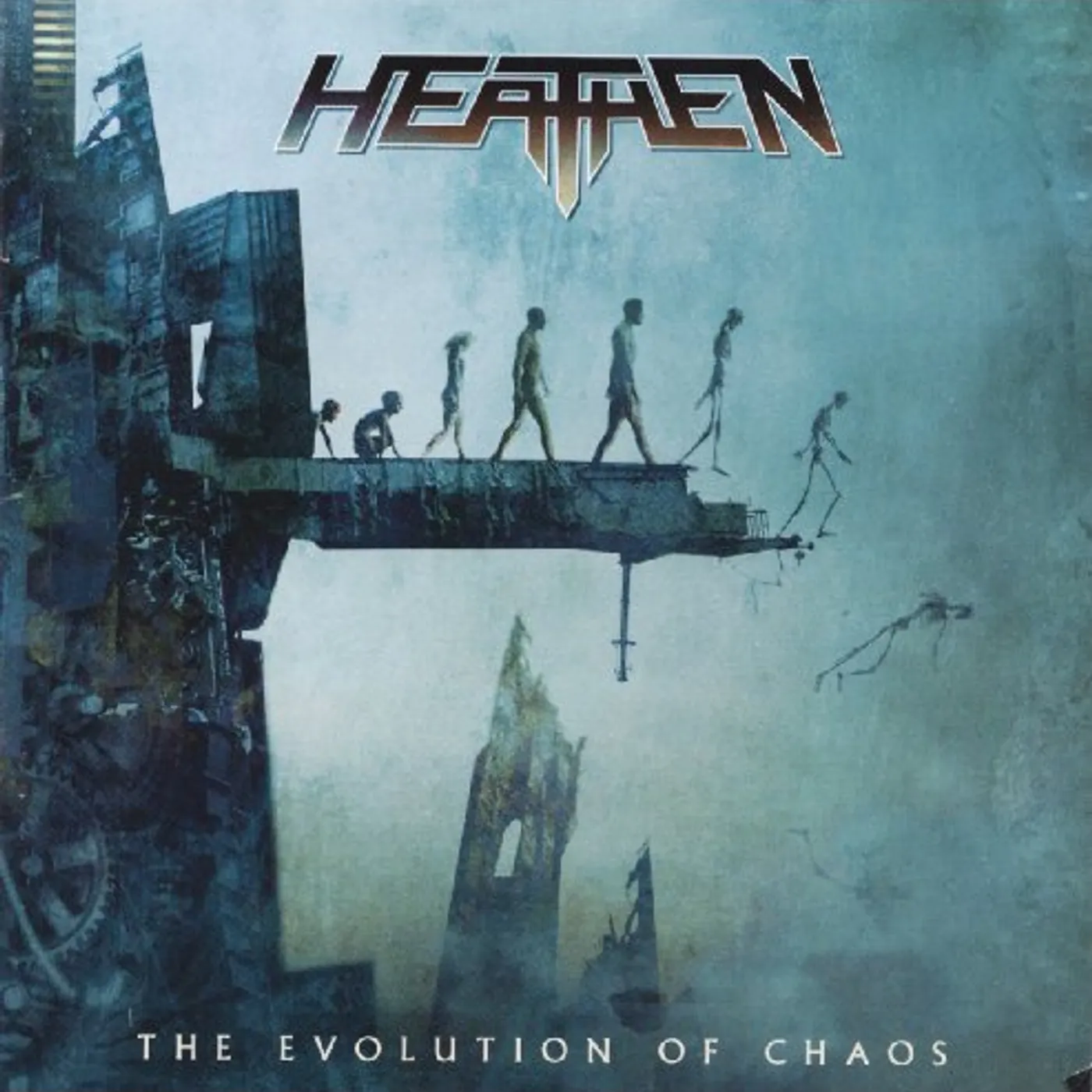 Heathen EVOLUTION OF CHAOS Vinyl Record
