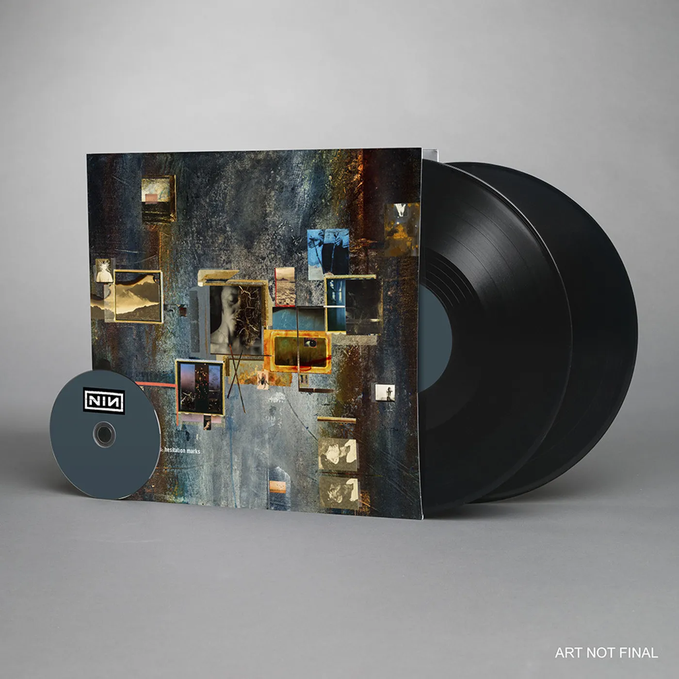 Nine Inch Nails HESITATION MARKS Vinyl Record - w/CD, 180 Gram Pressing