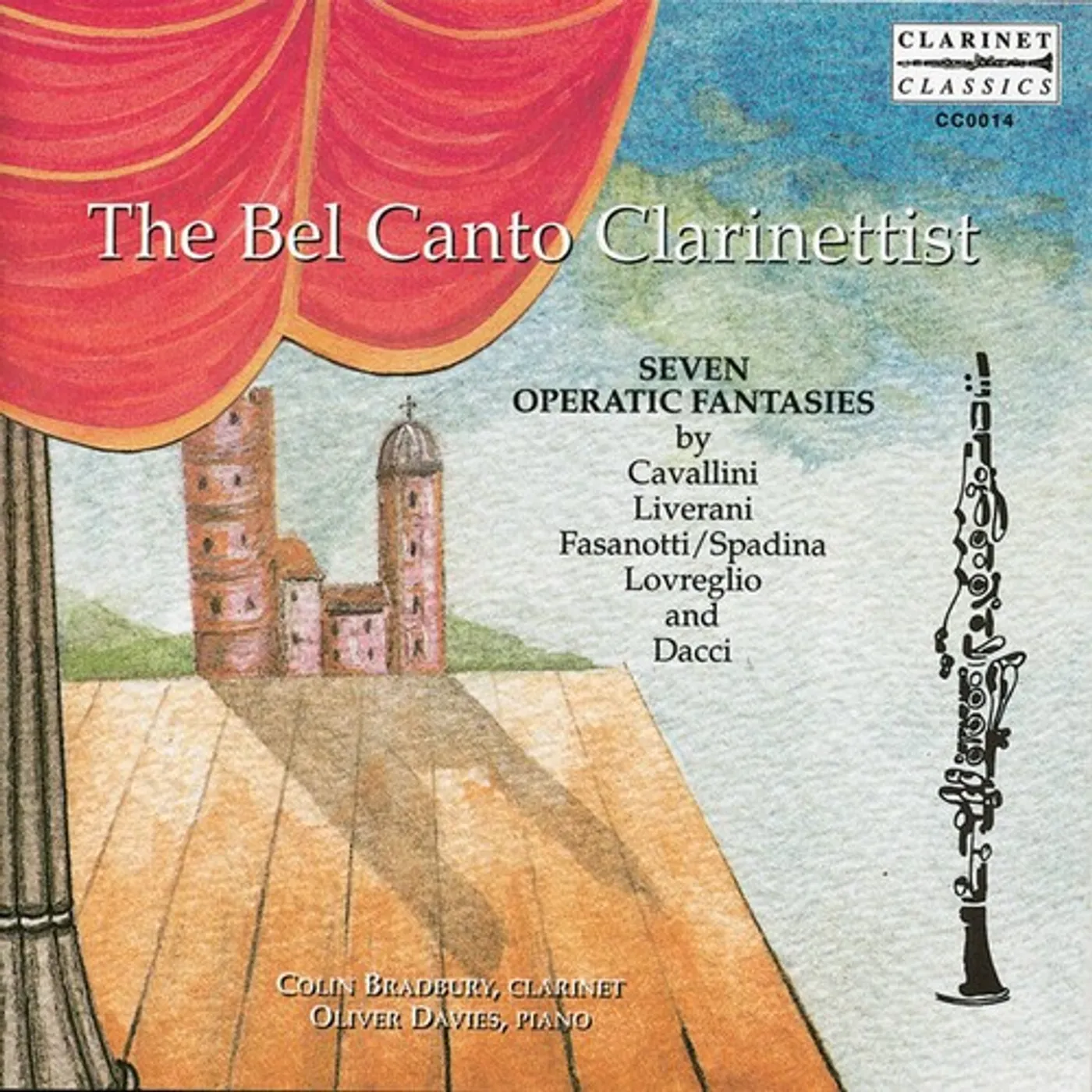 Bradbury BEL CANTO CLARINETTIST CD