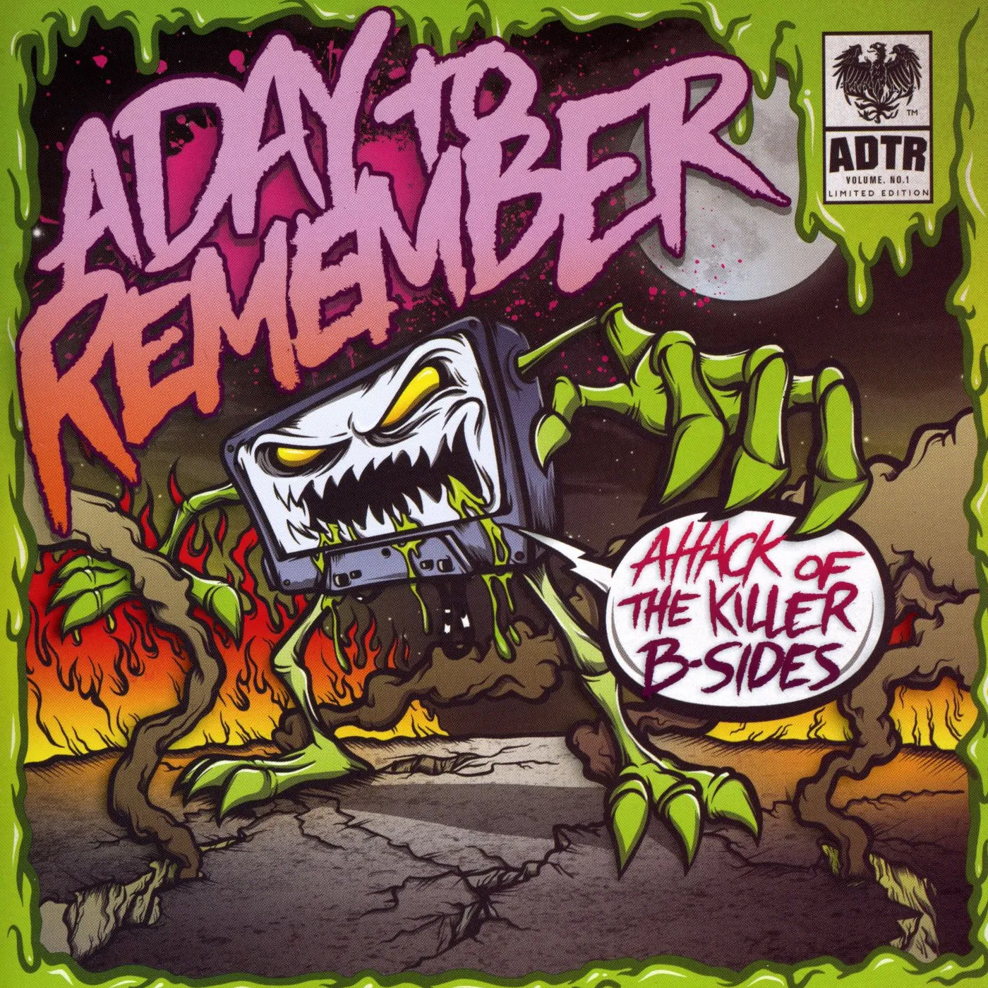 A Day To Remember Attack of the Killer B-Sides Vinyl Record