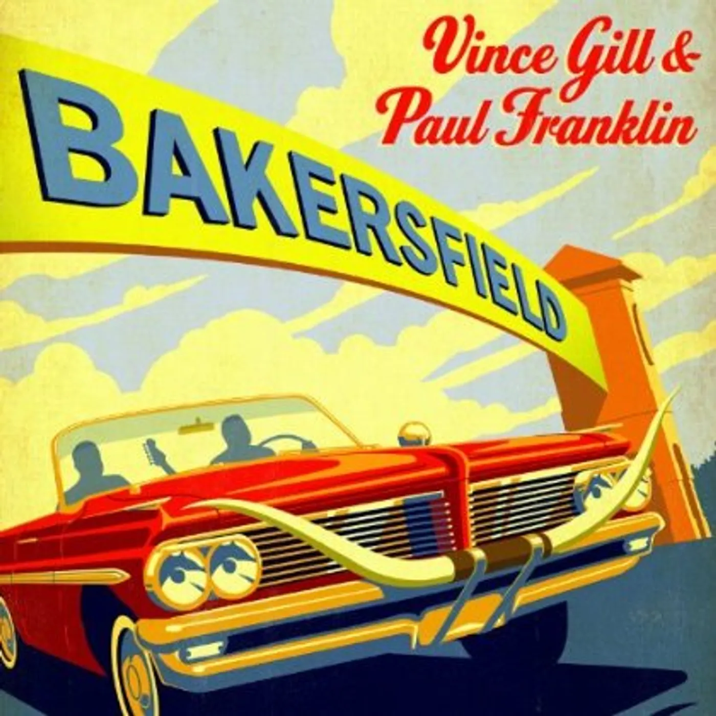 Vince Gill & Paul Franklin Bakersfield Vinyl Record