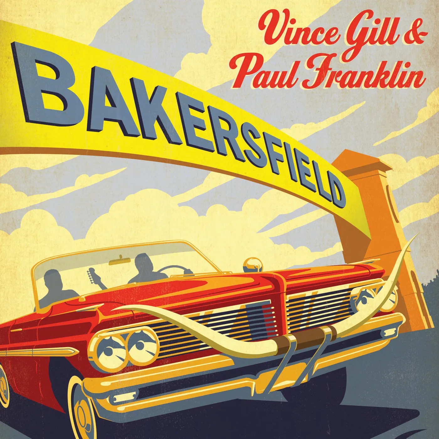 Vince Gill & Paul Franklin BAKERSFIELD CD