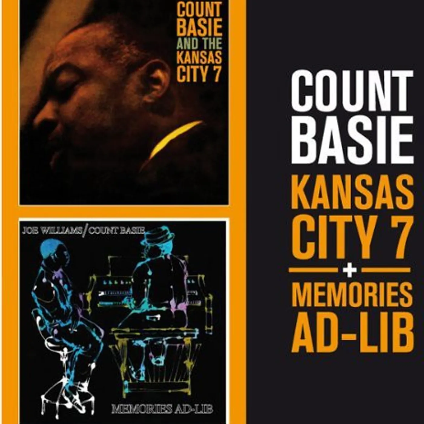 Count Basie KANSAS CITY 7 / MEMORIES AD-LIB CD