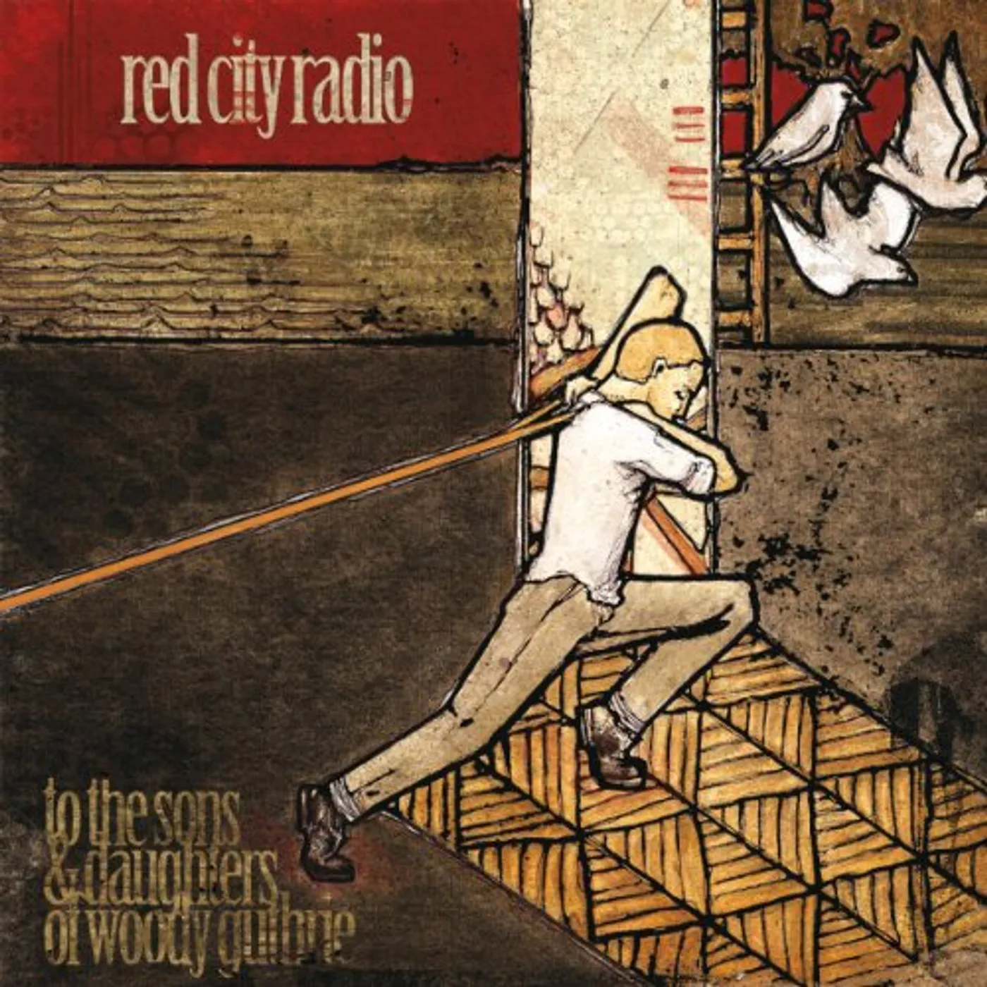 Red City Radio SONS & DAUGHTERS OF WOODY GUTHRIE Vinyl Record