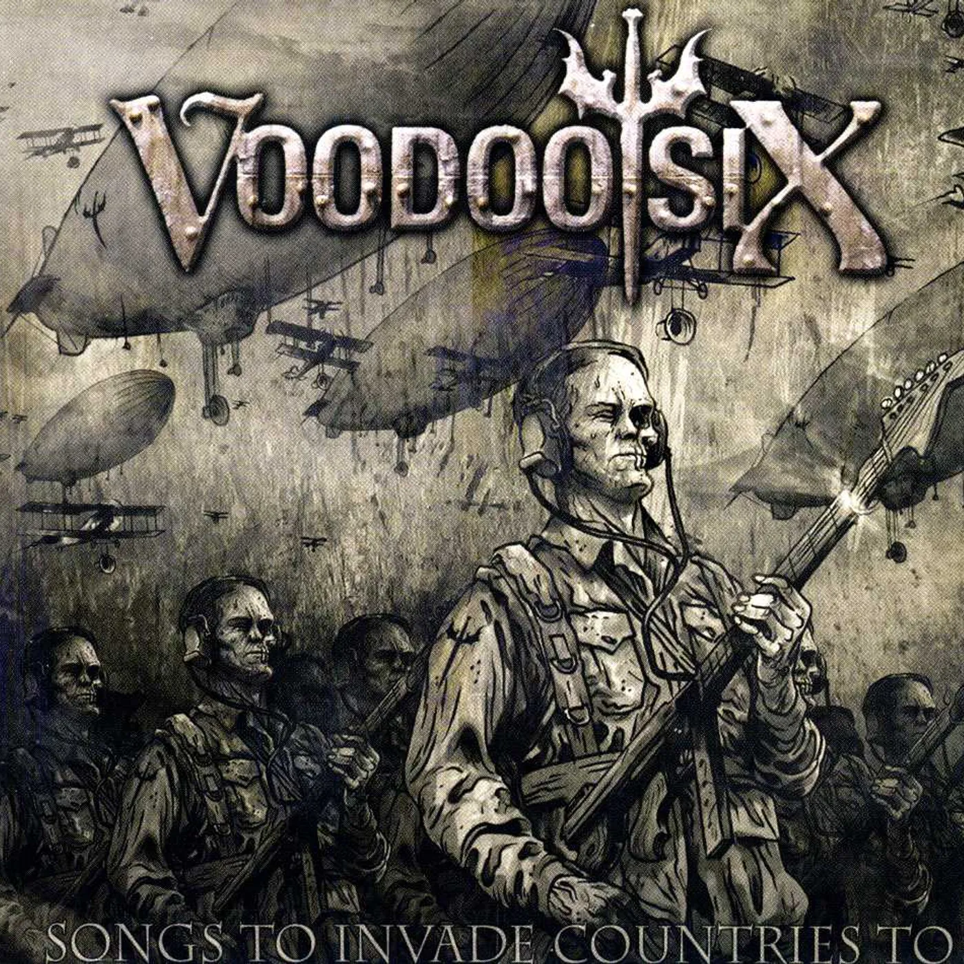 Voodoo Six SONGS TO INVADE COUNTRIES TO CD