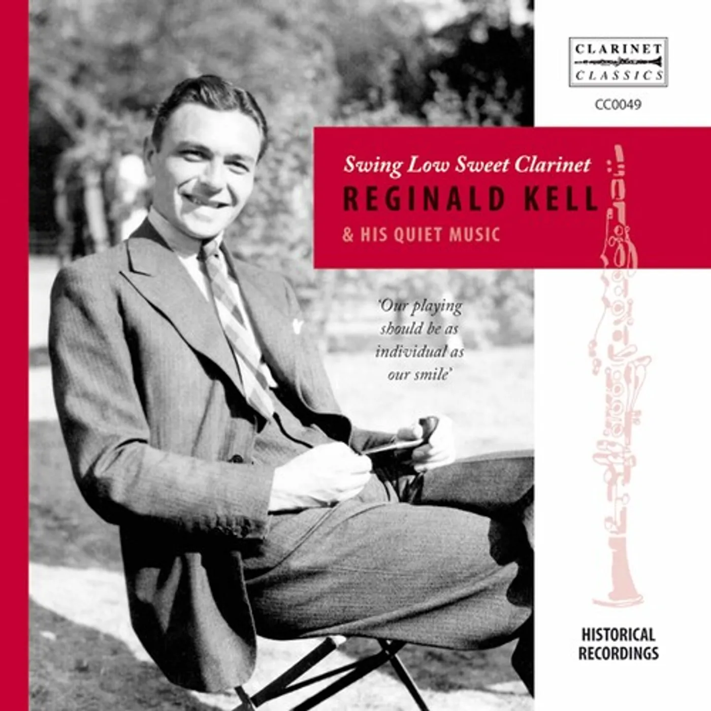 Reginald Kell SWING LOW SWEET CLARINET CD