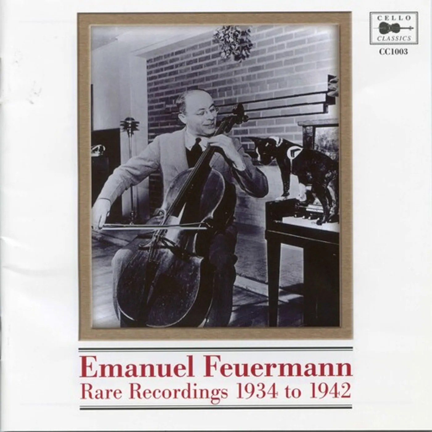Emanuel Feuermann CELLO WORKS CD