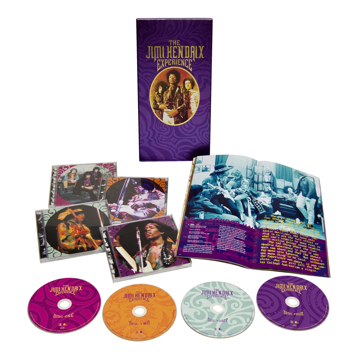 JIMI HENDRIX EXPERIENCE BOX SET CD