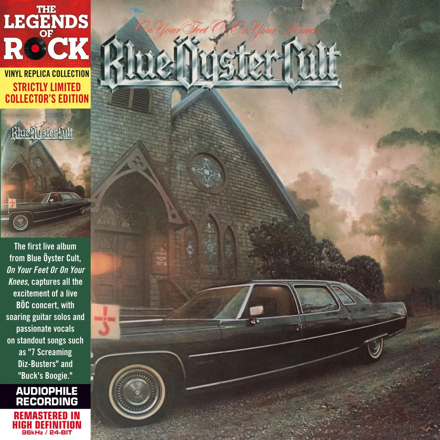 Blue Öyster Cult ON YOUR FEET OR ON YOUR KNEES CD