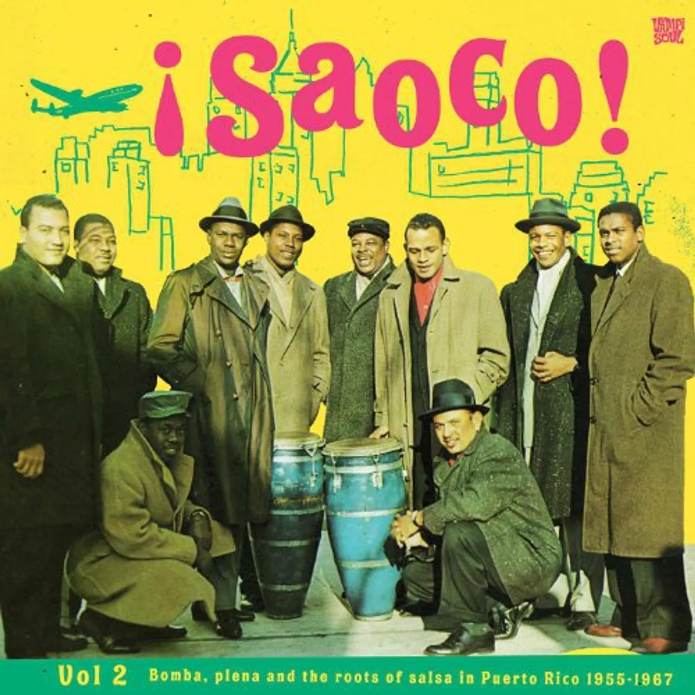 SAOCO: BOMBA PLENA & THE ROOTS OF SALSA IN 2 / VAR Vinyl Record