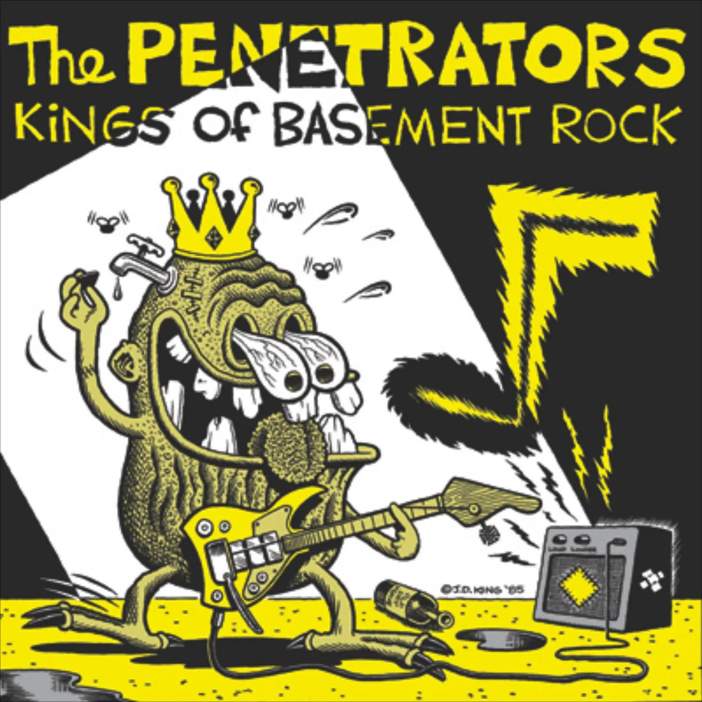 The Penetrators Kings Of Basement Rock Vinyl Record