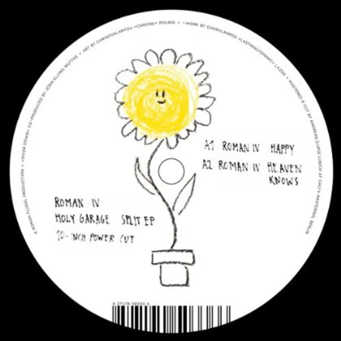 Roman IV Split Vinyl Record