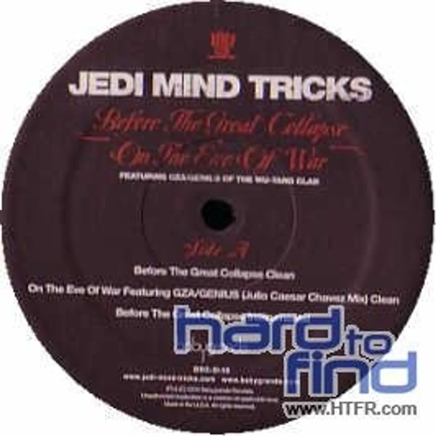 Jedi Mind Tricks Before The Great Collapse / On The Eve Of War Vinyl Record