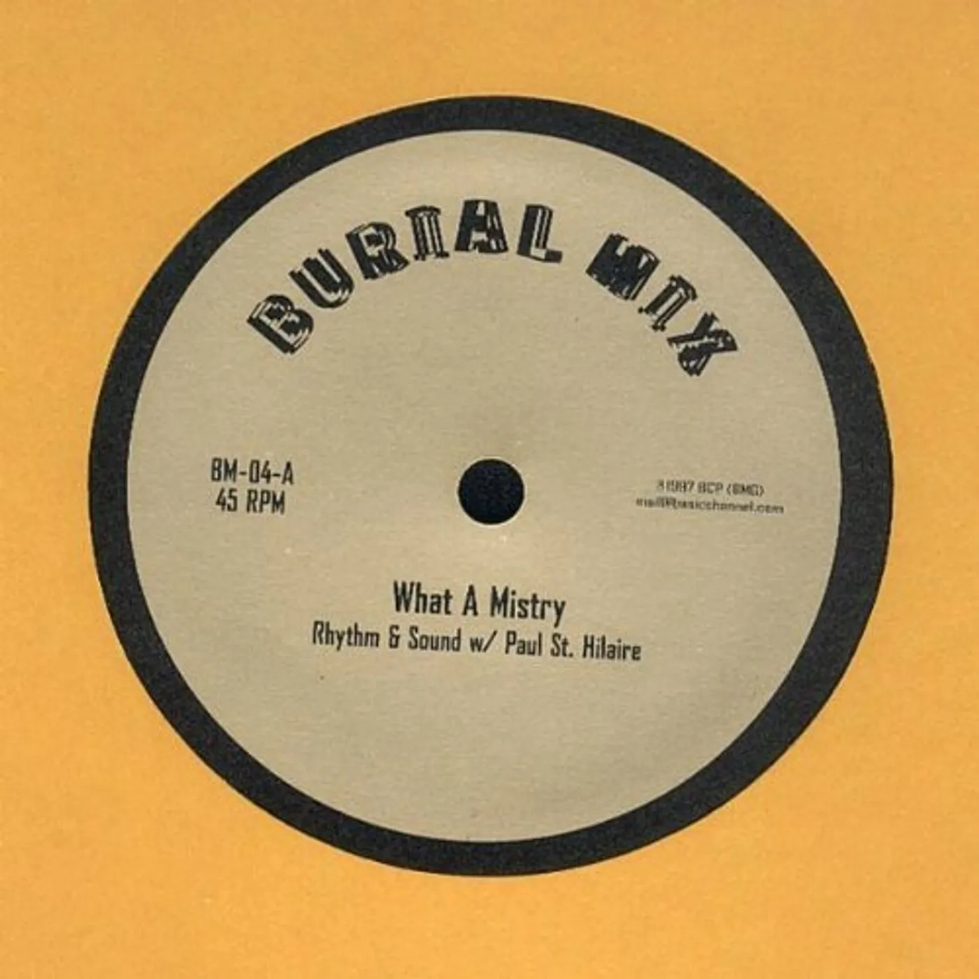 Rhythm & Sound What A Mistry Vinyl Record
