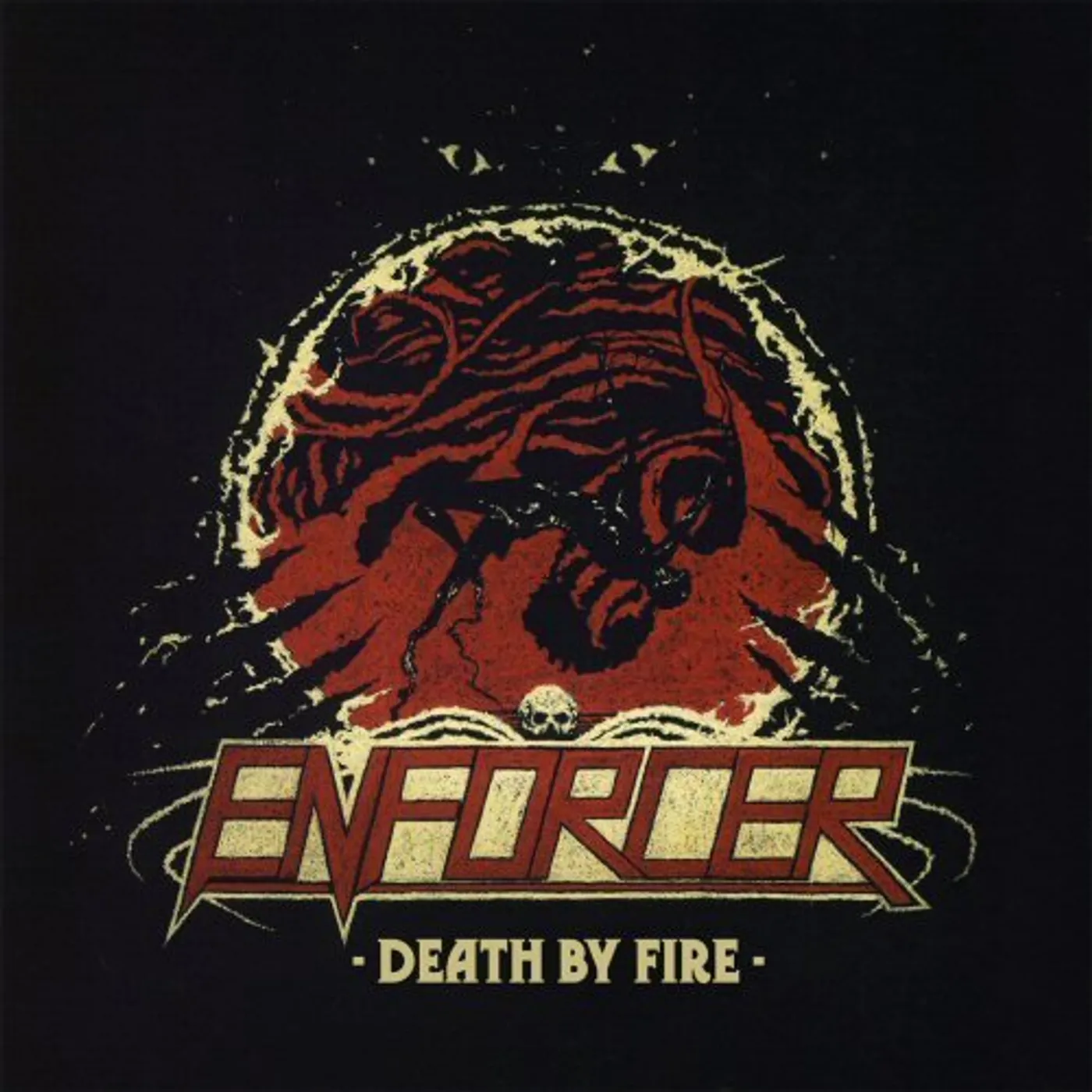 Enforcer Death By Fire Vinyl Record