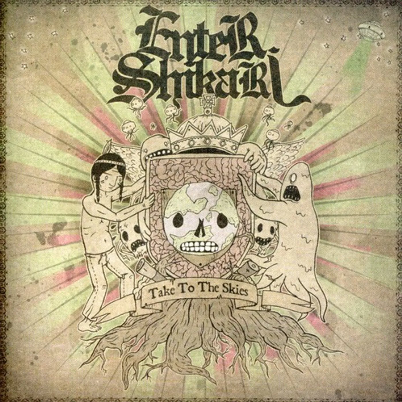 Enter Shikari TAKE TO THE SKIES CD