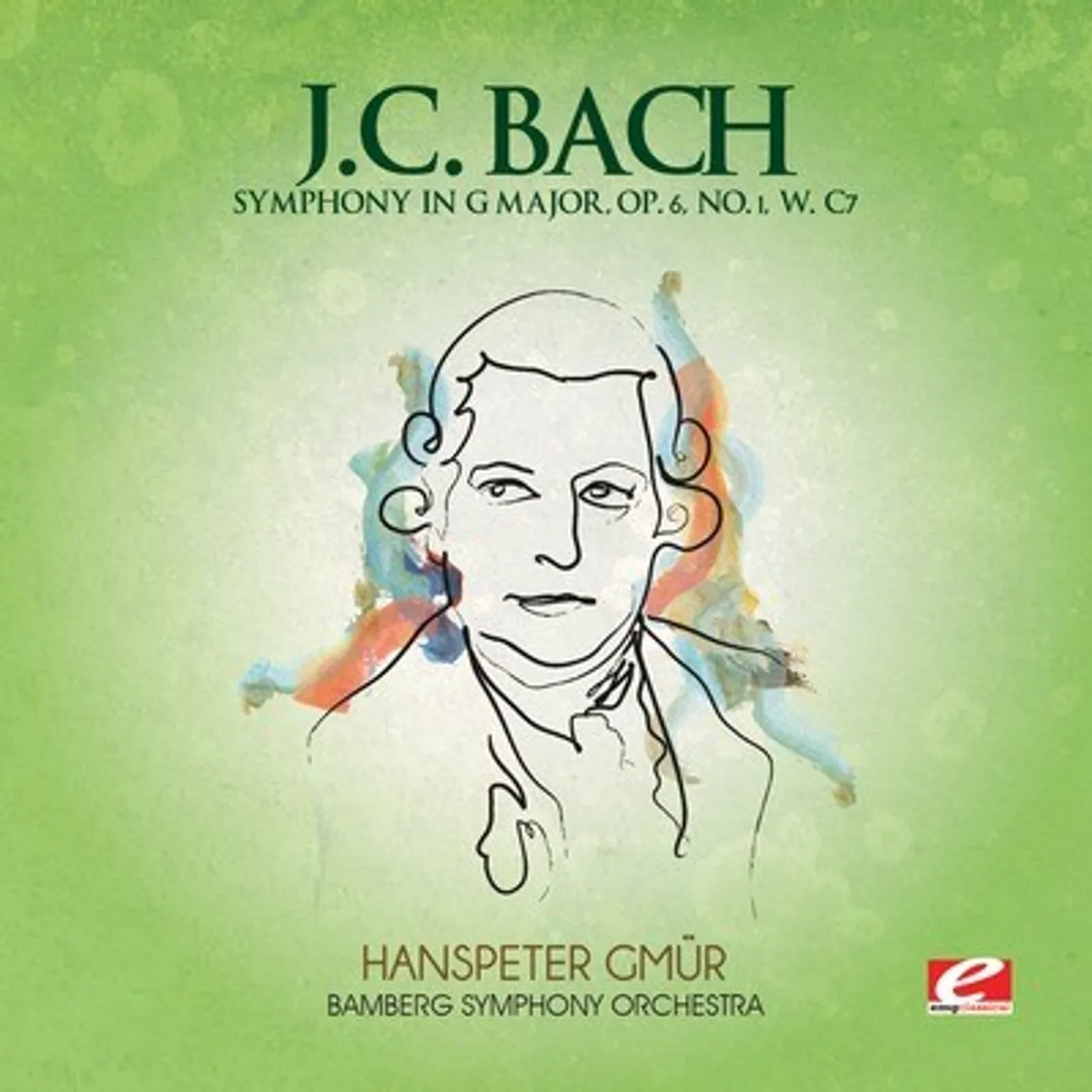J.C. Bach SYMPHONY IN G MAJOR CD