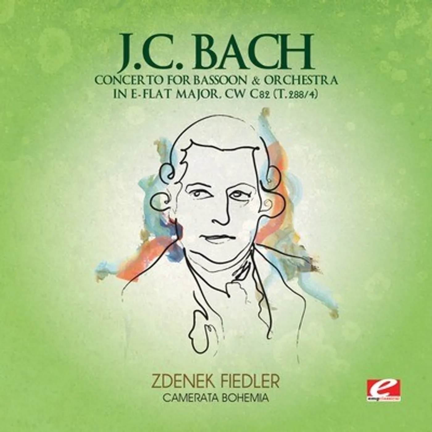 J.C. Bach CONCERTO FOR BASSOON & ORCHESTRA E-FLAT MAJ CD
