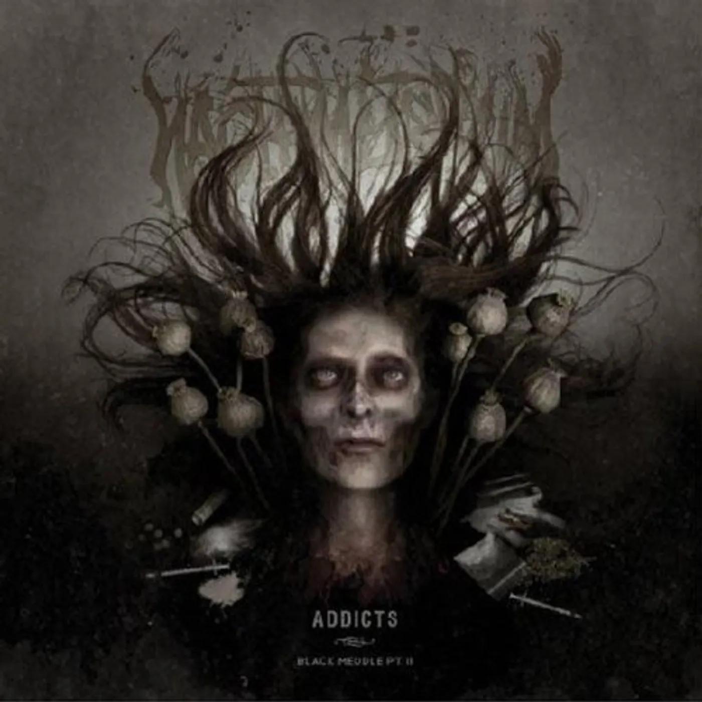 Nachtmystium ADDICTS BLACK MEDDLE PT II Vinyl Record