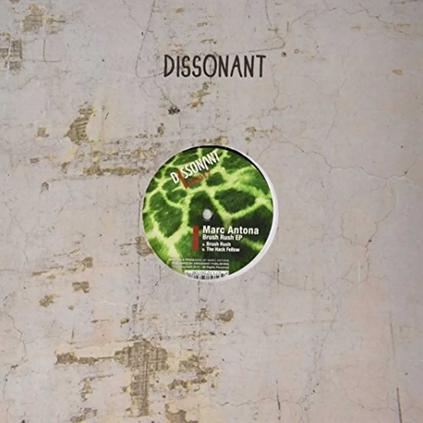 Marc Antona Brush Rush Vinyl Record
