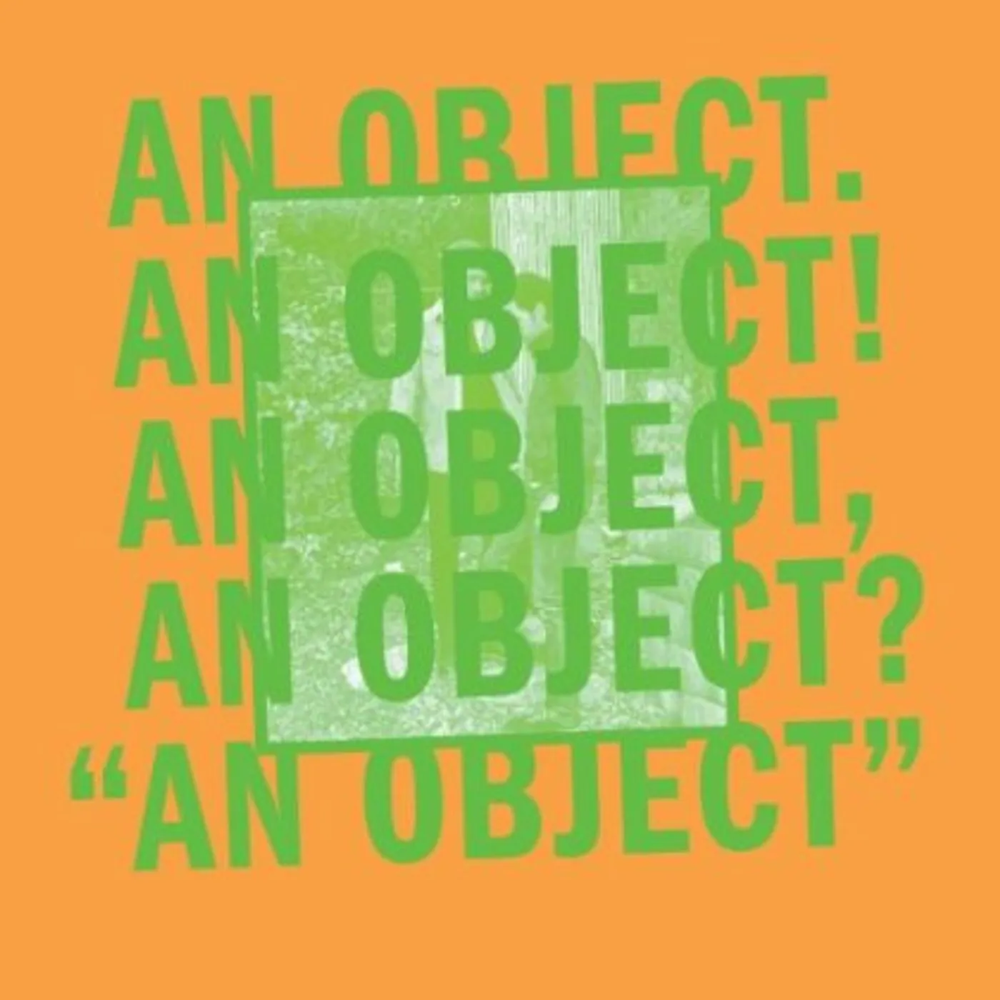 No Age An Object Vinyl Record