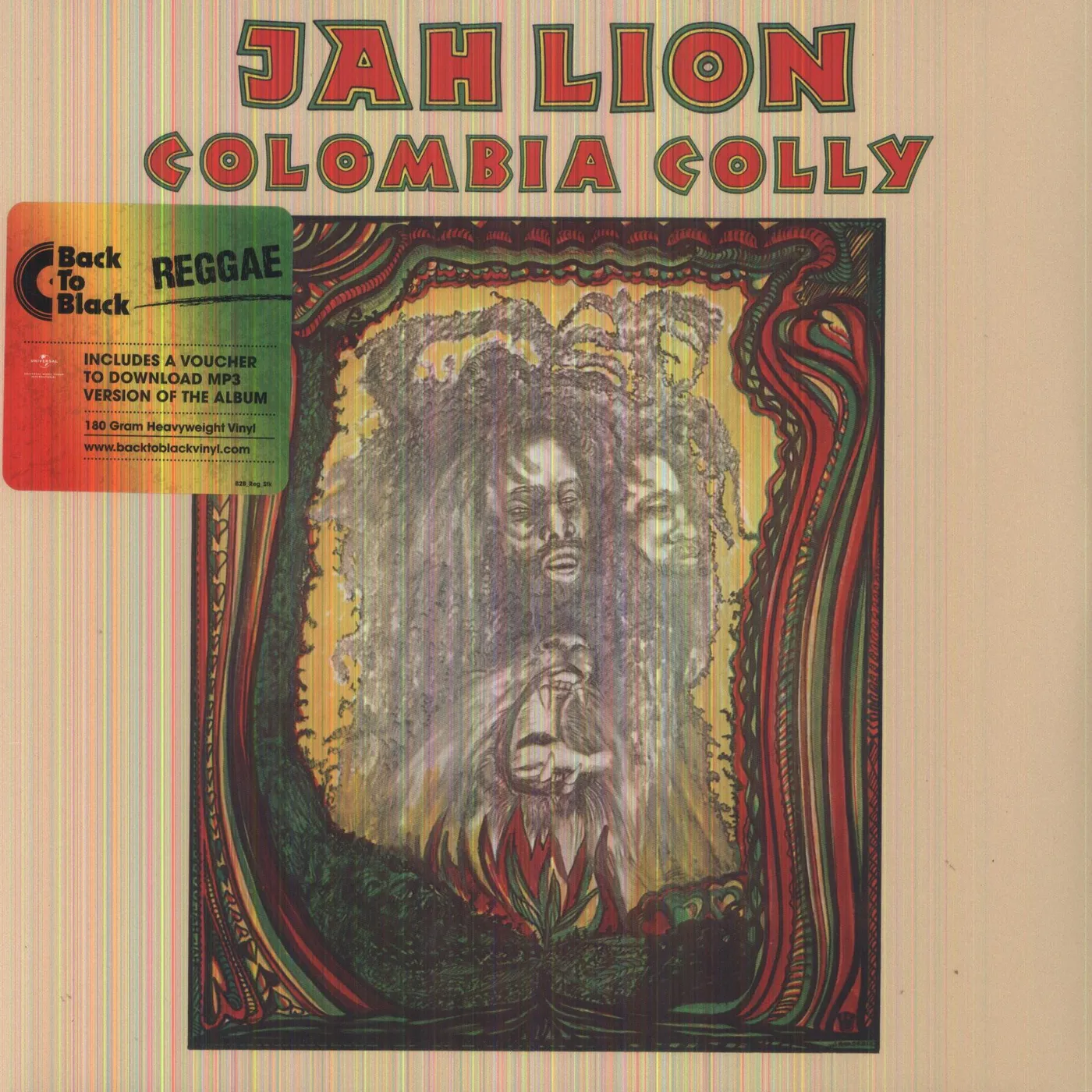 Jah Lion Colombia Colly Vinyl Record