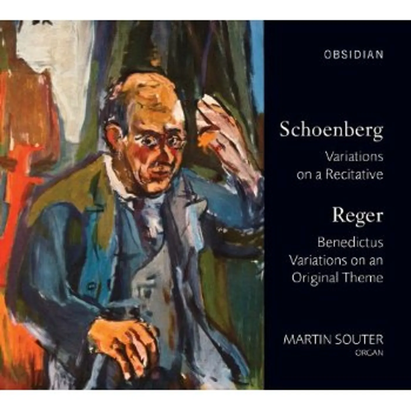 Martin Souter SCHOENBERG & REGER CD