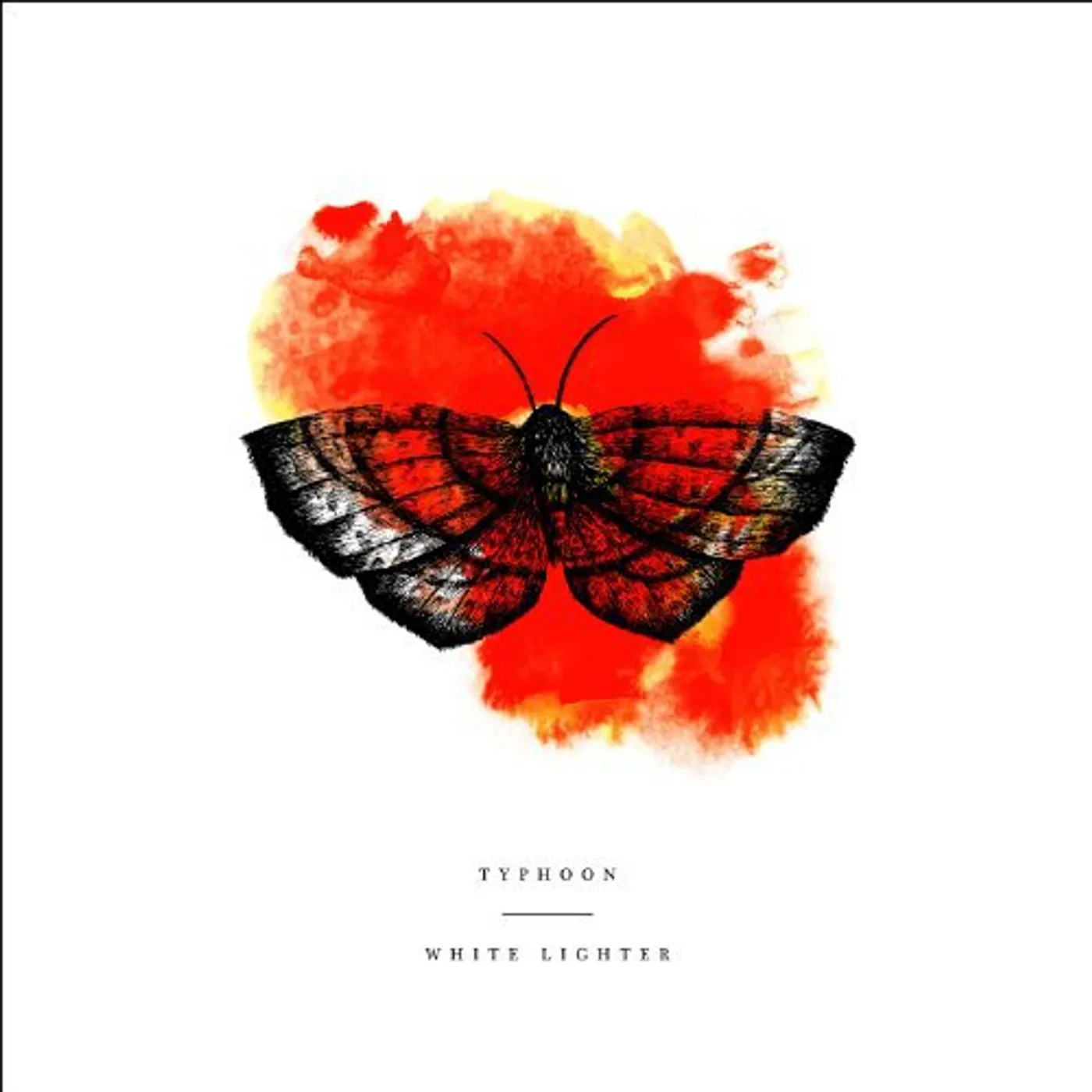 Typhoon White Lighter Vinyl Record