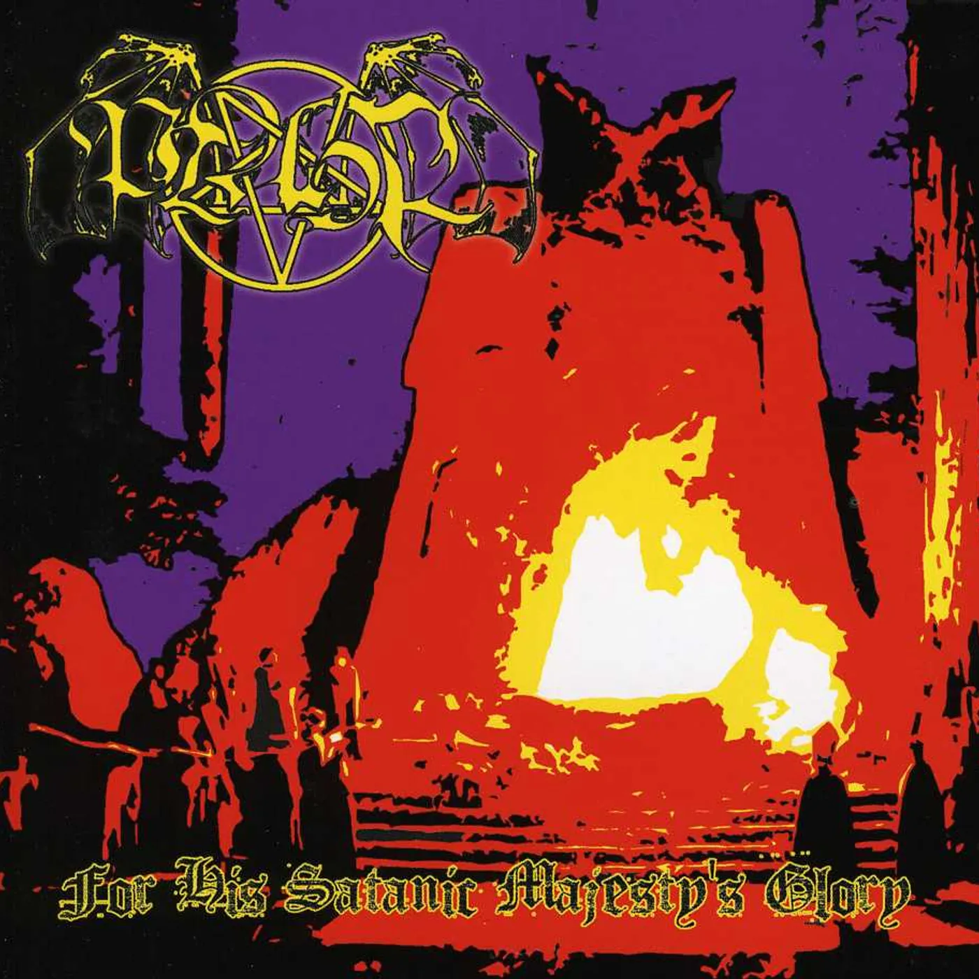 Ptahil FOR HIS SATANIC MAJESTY'S GLORY CD