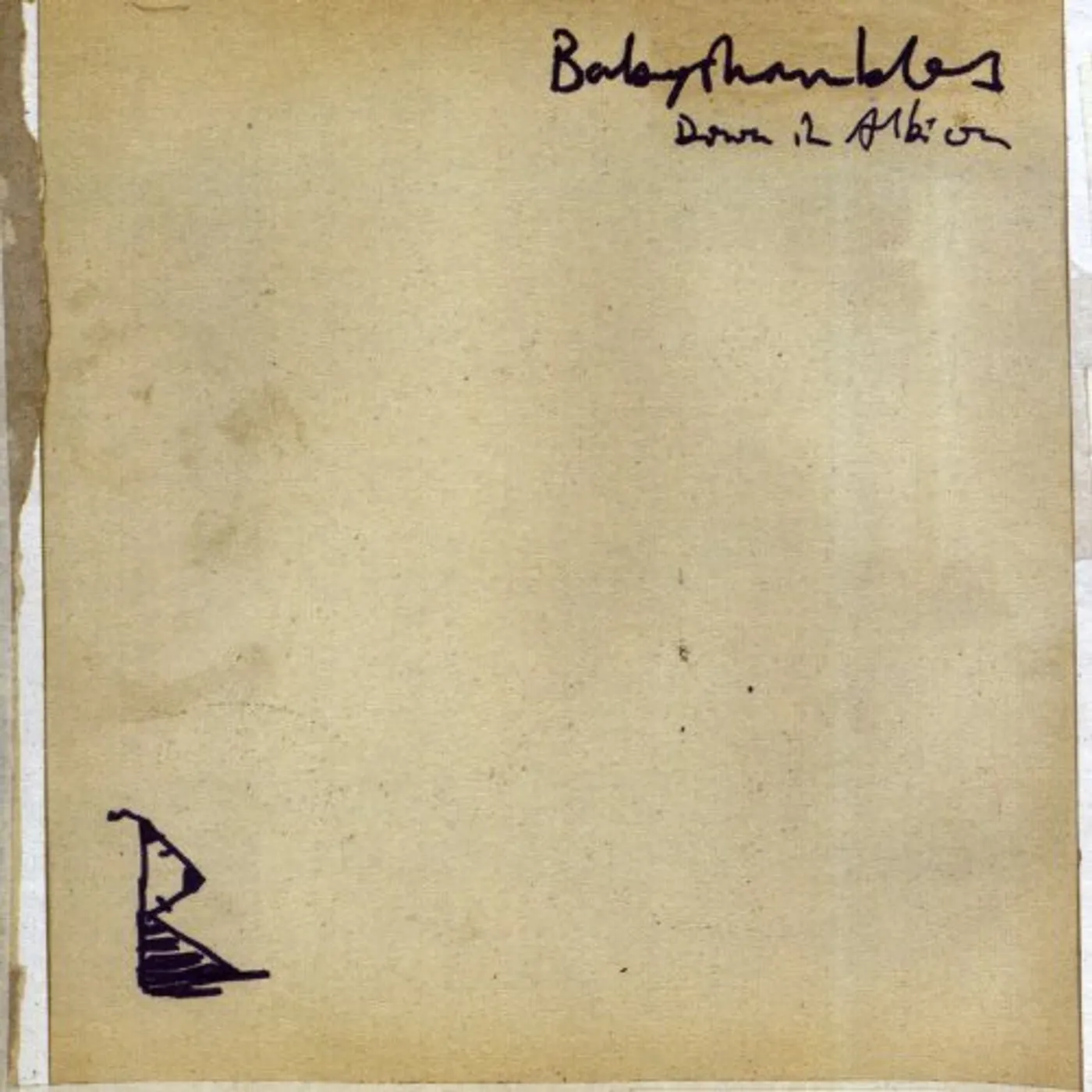 Babyshambles DOWN IN ALBION CD