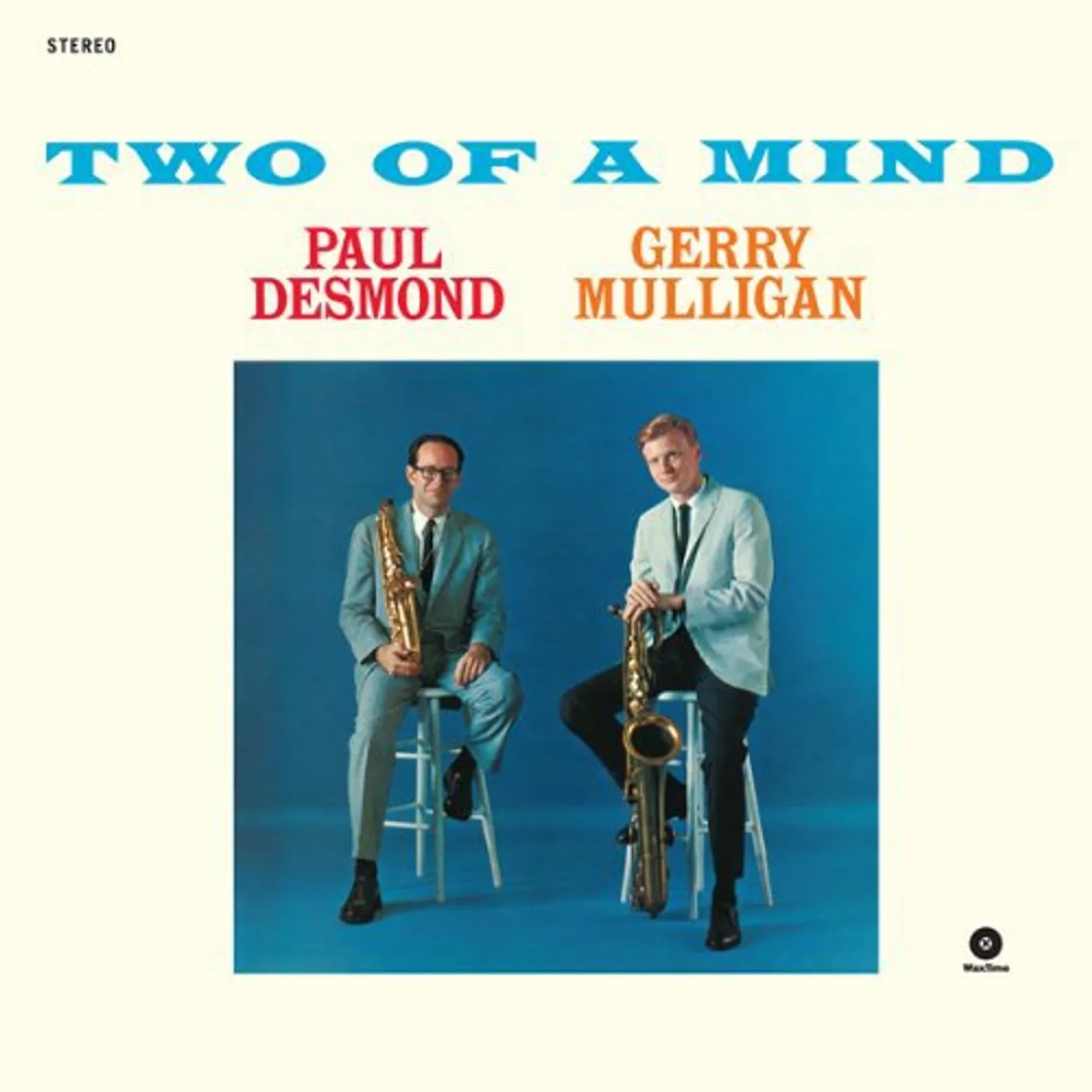 Paul Desmond & Gerry Mulligan TWO OF A MIND (BONUS TRACK) Vinyl Record - 180 Gram Pressing