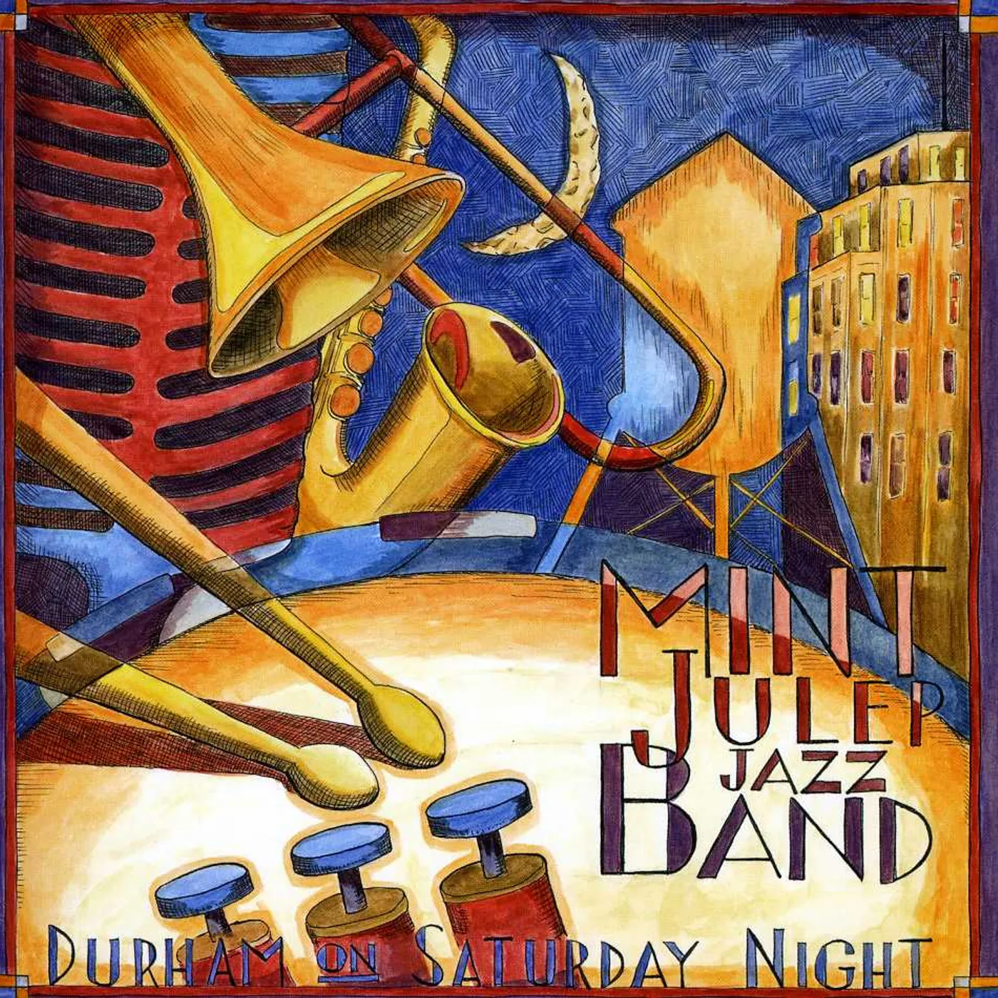 Mint Julep Jazz Band DURHAM ON SATURDAY NIGHT CD