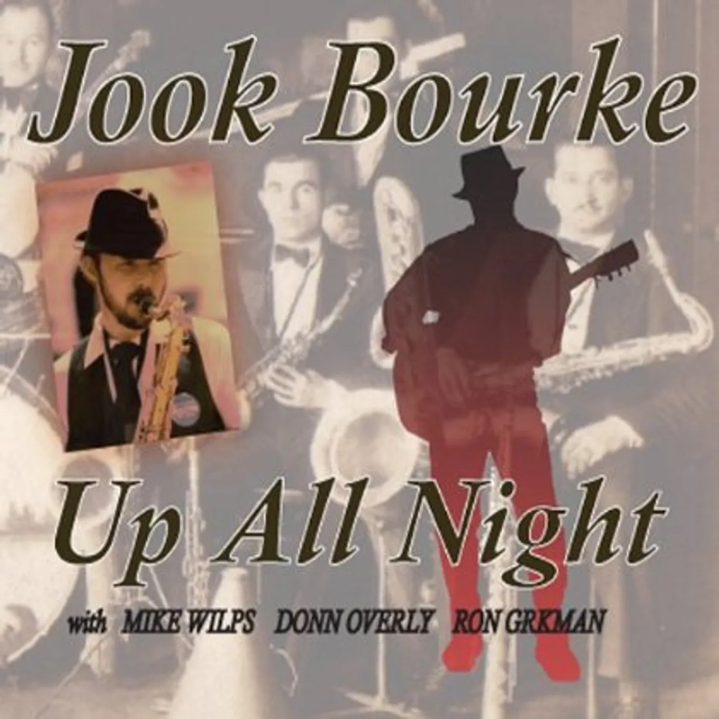 Jook Bourke UP ALL NIGHT CD