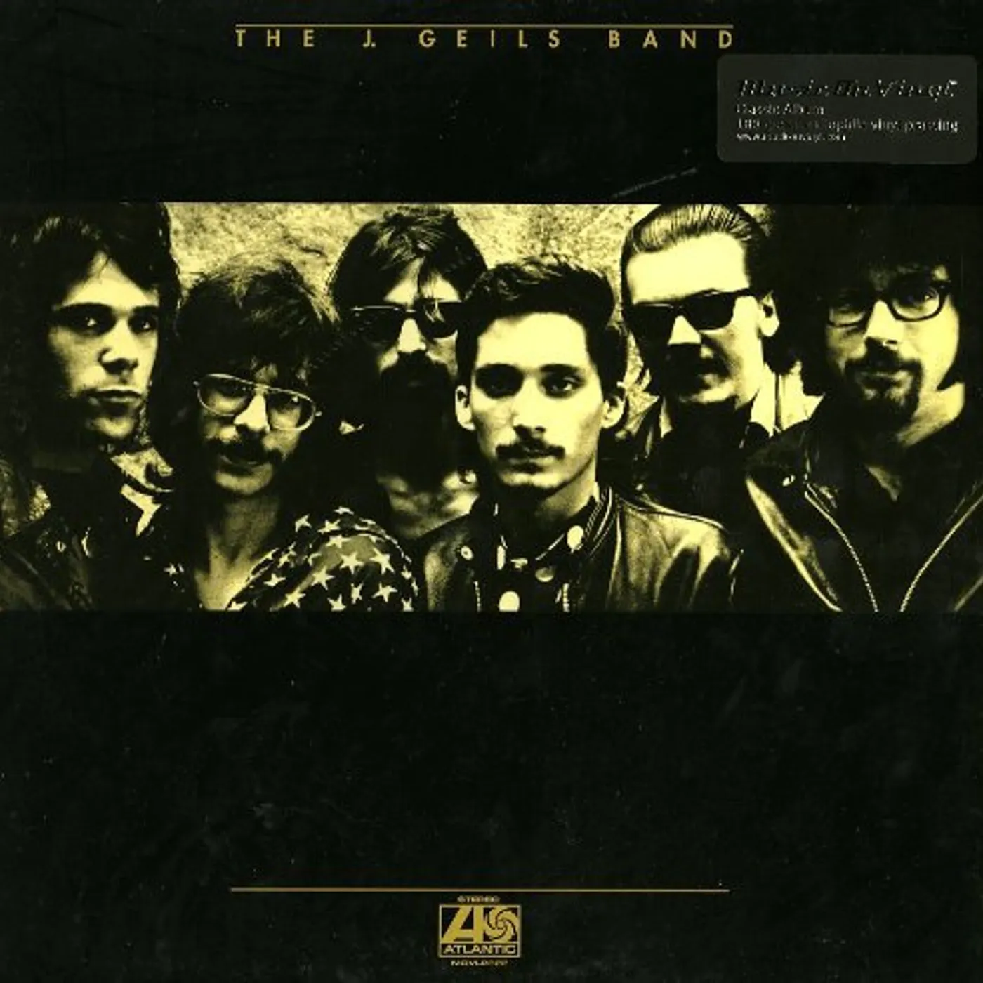 The J. Geils Band Vinyl Record - Holland Release