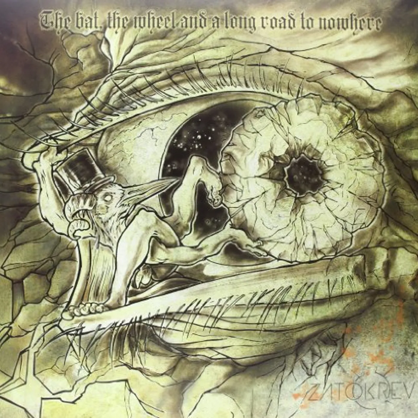 Zatokrev BAT THE WHEEL & A LONG ROAD TO NOWHERE Vinyl Record