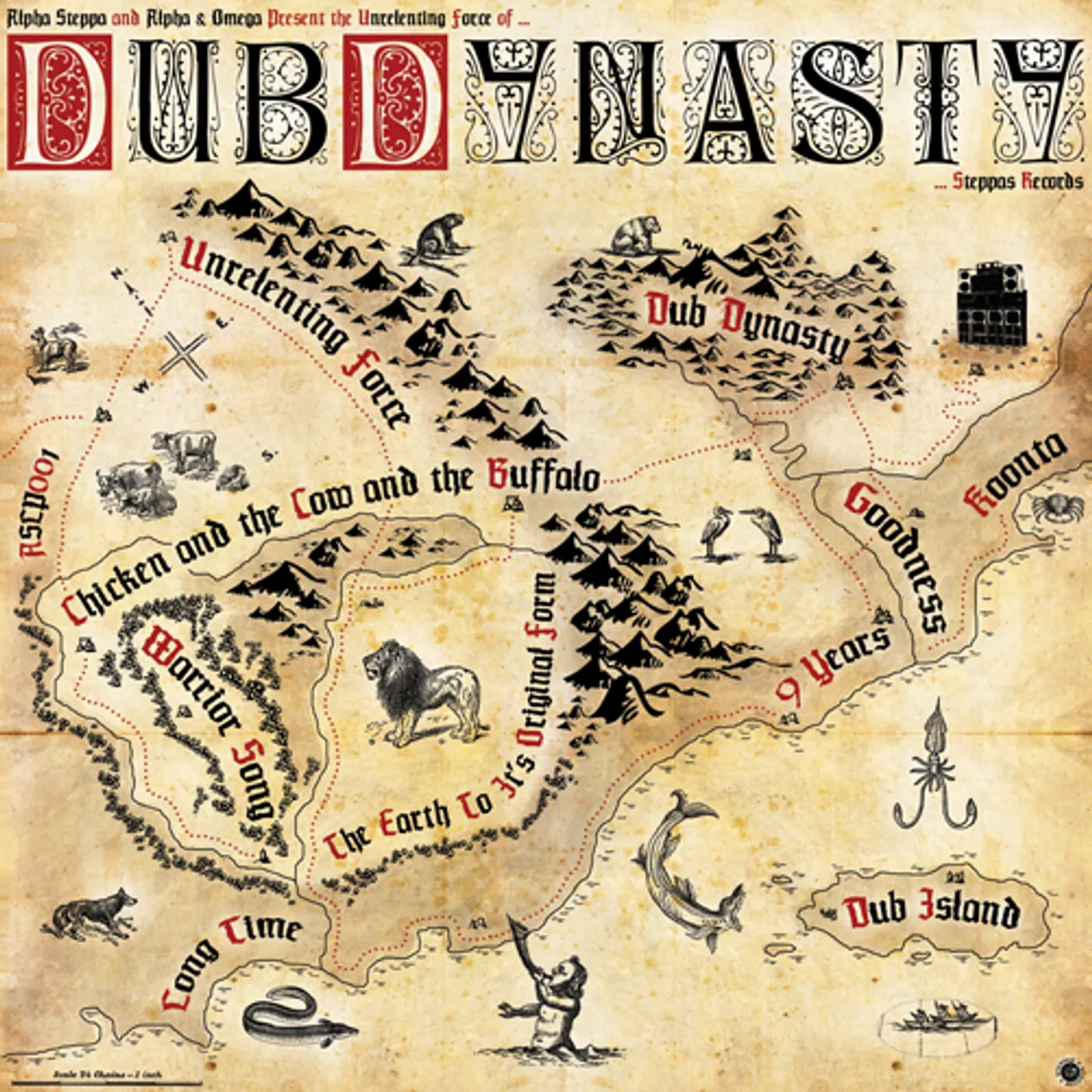 Dub Dynasty UNRELENTING FORCE CD